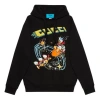 Gucci (wmns)  X Disney Joint Ss21 Cartoon Donald Duck Printed Hoodie For Black
