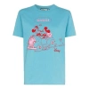 Gucci (wmns)  X Disney Mickey Mouse Short Sleeve Tee In Blue