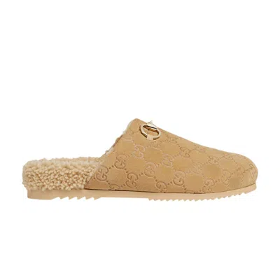 Pre-owned Gucci Wmns Horsebit Mule 'butterscotch'