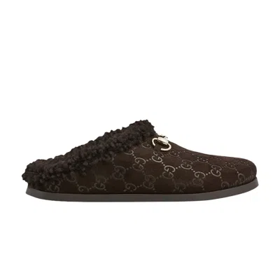 Pre-owned Gucci Wmns Horsebit Mule 'dark Brown' | Women's Size 5