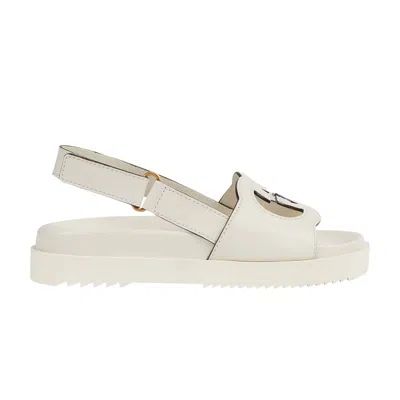 Pre-owned Gucci Wmns Interlocking G Sandal 'white'