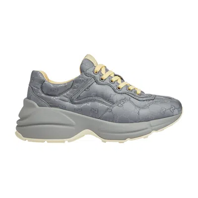 Pre-owned Gucci Wmns Lace Up Sneaker 'deep Grey' | Women's Size 4