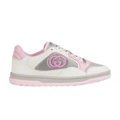 Pre-owned Gucci Wmns Mac80 Sneaker 'off White Grey Pink'