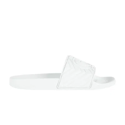 Pre-owned Gucci Wmns Pool Slide 'great White' | Women's Size 36