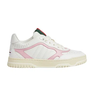 Pre-owned Gucci Wmns Re-web Sneaker 'white Pink'
