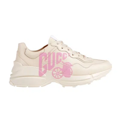 Pre-owned Gucci Wmns Rhyton 'lemon ' | Cream | Women's Size 37 In White