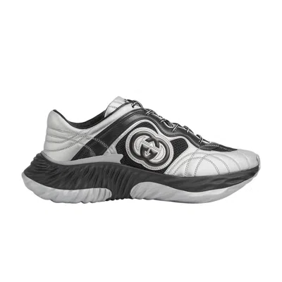 Pre-owned Gucci Wmns Ripple Sneaker 'silver Black' | Women's Size 9
