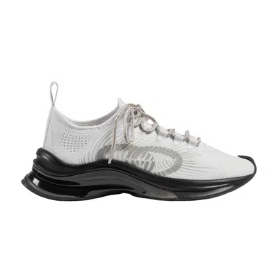 Pre-owned Gucci Wmns Run Sneaker 'white Grey Black'