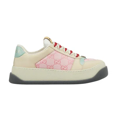 Pre-owned Gucci Wmns Screener 'gg Monogram - Beige Pink' In Tan