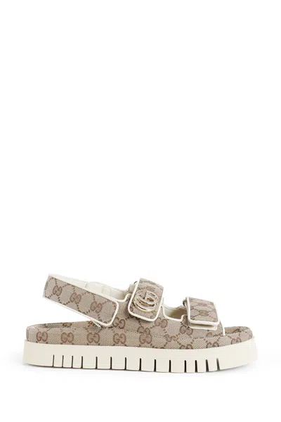 Gucci Woman Beige Sandals & Slides