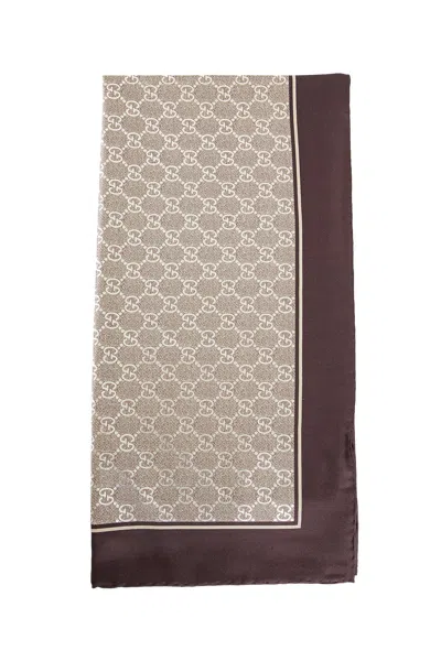 Gucci Woman Beige Scarves