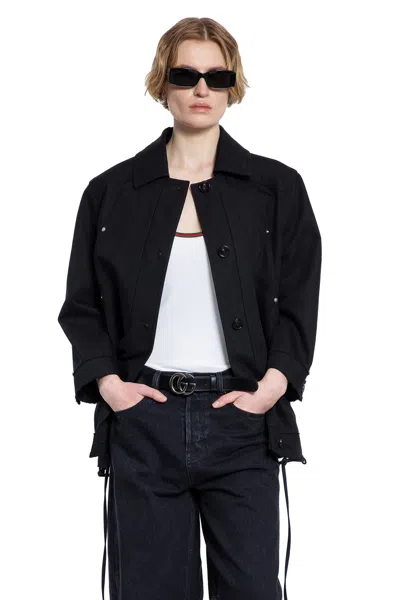 GUCCI SHORT COTTON CAR COAT
