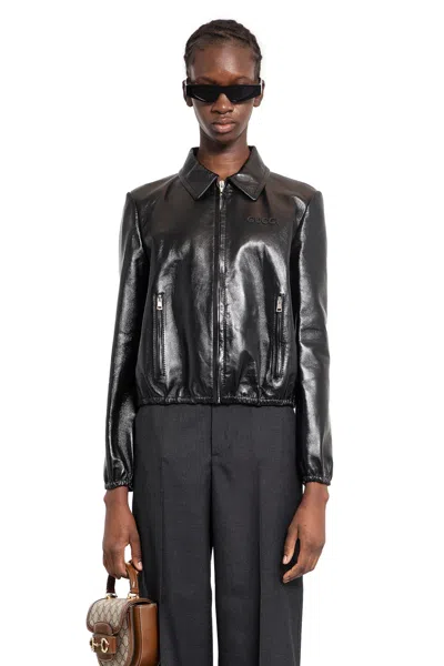 Gucci Woman Black Jackets