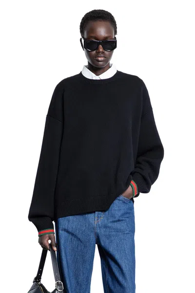 Gucci Woman Black Knitwear
