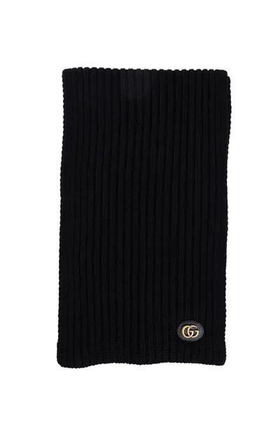 Gucci Woman Black Scarves