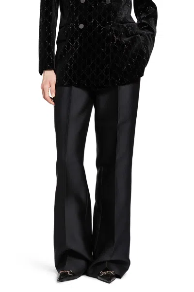 Gucci Woman Black Trousers