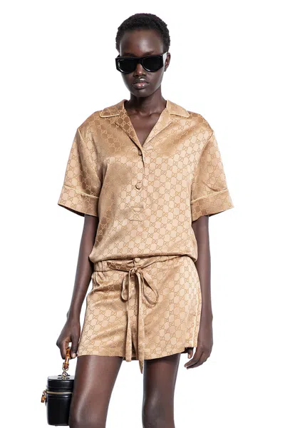 Gucci Woman Brown Shirts
