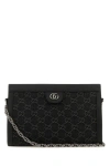 GUCCI GUCCI WOMAN GG SUPREME FABRIC AND LEATHER OPHIDIA CROSSBODY BAG
