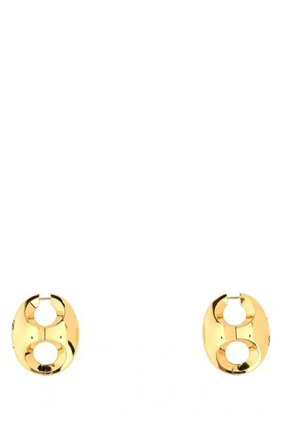 Gucci Woman Golden Metal Marina Chain Earrings