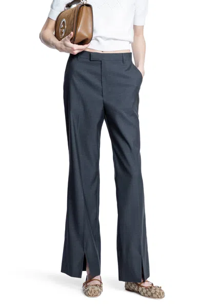 Gucci Woman Grey Trousers