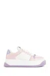 Gucci Low Top Round Toe Sneakers In Multicolor