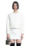 Gucci Women Wool-blend Boucle Jacket In Off-white
