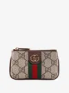 GUCCI GUCCI WOMAN OPHIDIA WOMAN BEIGE KEY RINGS