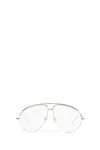 Gucci Woman Silver Eyewear In White