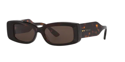 Gucci Woman Sunglass Gg1528s In Tortoise