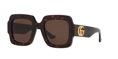 Gucci Woman Sunglass Gg1547s In Brown