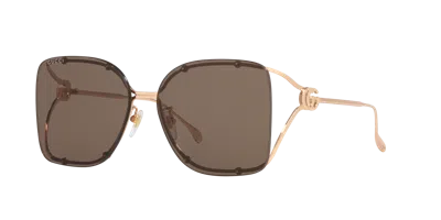 Gucci Woman Sunglass Gg1713sa In Brown