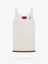 GUCCI GUCCI WOMAN TANK TOP WOMAN WHITE TOP