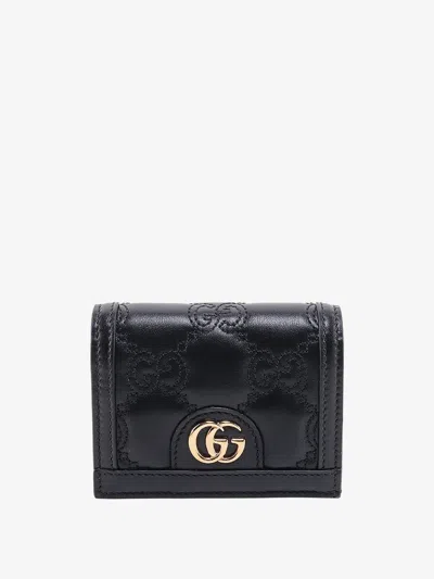 Gucci Woman Wallet Woman Black Wallets In Blue