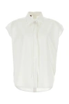 GUCCI GUCCI WOMAN WHITE POPLIN SHIRT