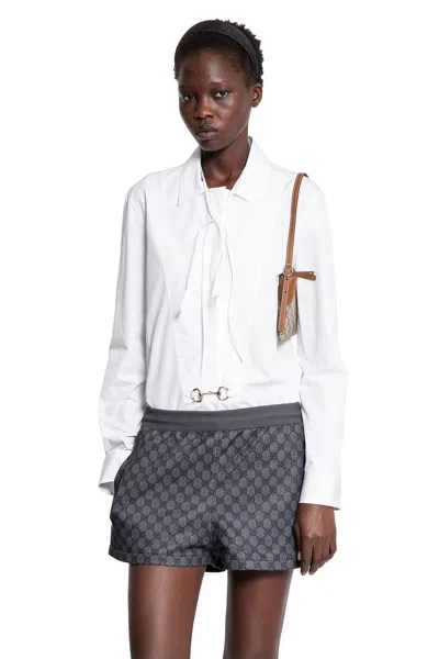 Gucci Woman White Shirts