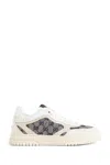 Gucci Re-web Trainer In Original Gg Canvas Women In White