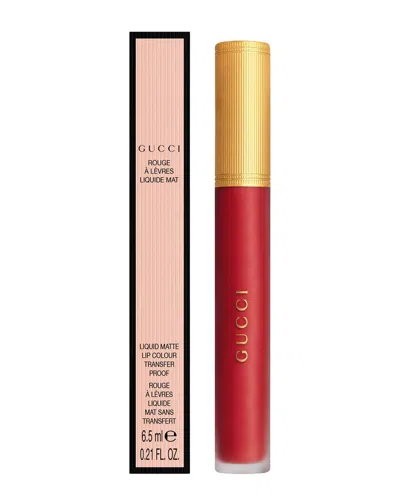 Gucci Women 0.21oz 25 Goldie Red  Rouge A Levres Liquid Matte Lipstick