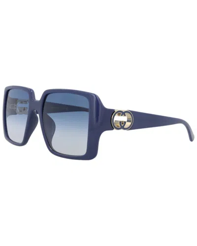 Gucci Women's 18mm Sunglasses In Blue