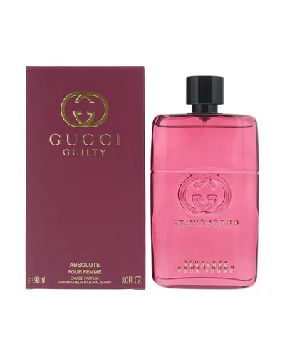 Gucci Women's 3oz Guilty Absolute Edp Spray In Pink