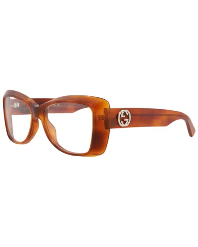 Gucci Women's 50mm Optical Frames In Orange