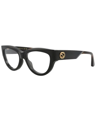 Gucci Women's 50mm Optical Frames In Gold