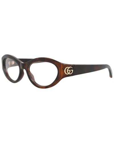 Gucci Women's 51mm Optical Frames In Brown