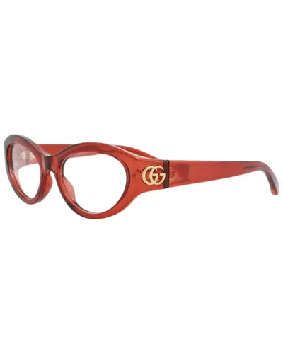 Gucci Women's 51mm Optical Frames In Brown