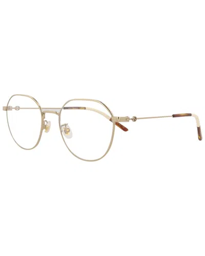 Gucci Women's 51mm Optical Frames In Gold