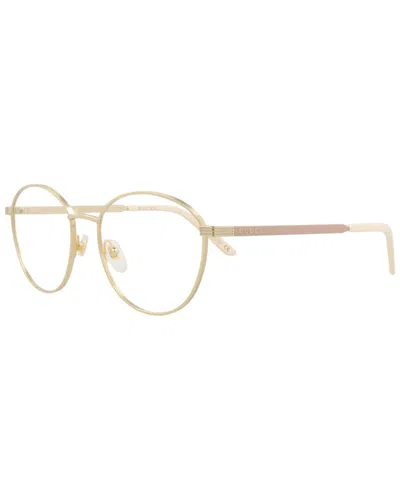 Gucci Women's 53mm Optical Frames In Gold