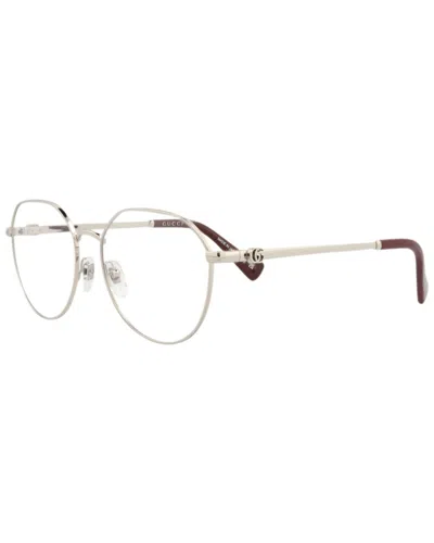 Gucci Women's 54mm Optical Frames In Metallic