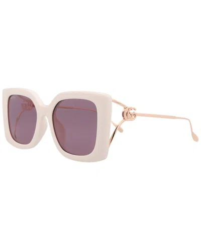 Gucci Women's 54mm Sunglasses In Purple