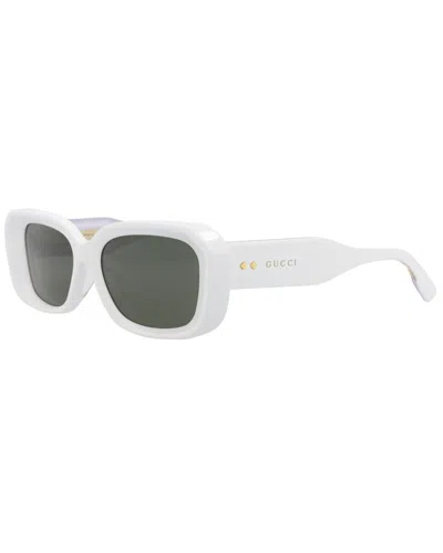 Gucci Women's 54mm Sunglasses In White