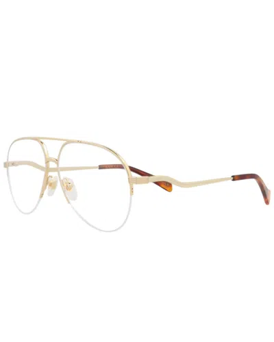 Gucci Women's 55mm Optical Frames In Gold
