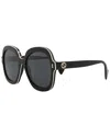 Gucci Women's 57mm Sunglasses In Black